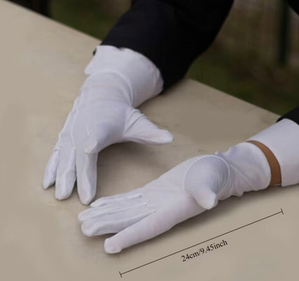 White Phantom Gloves