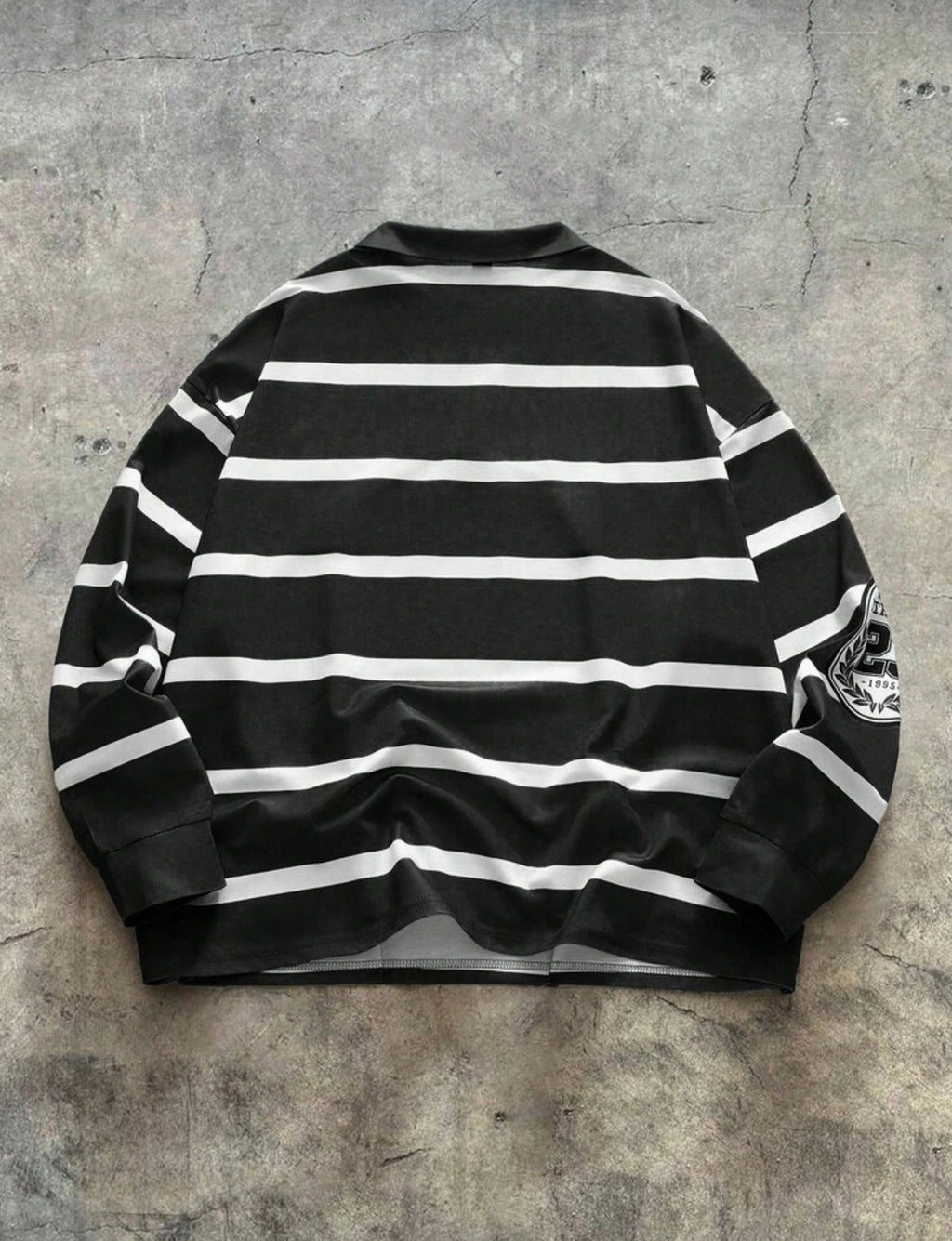 Los Angeles 90s style skater long sleeve polo