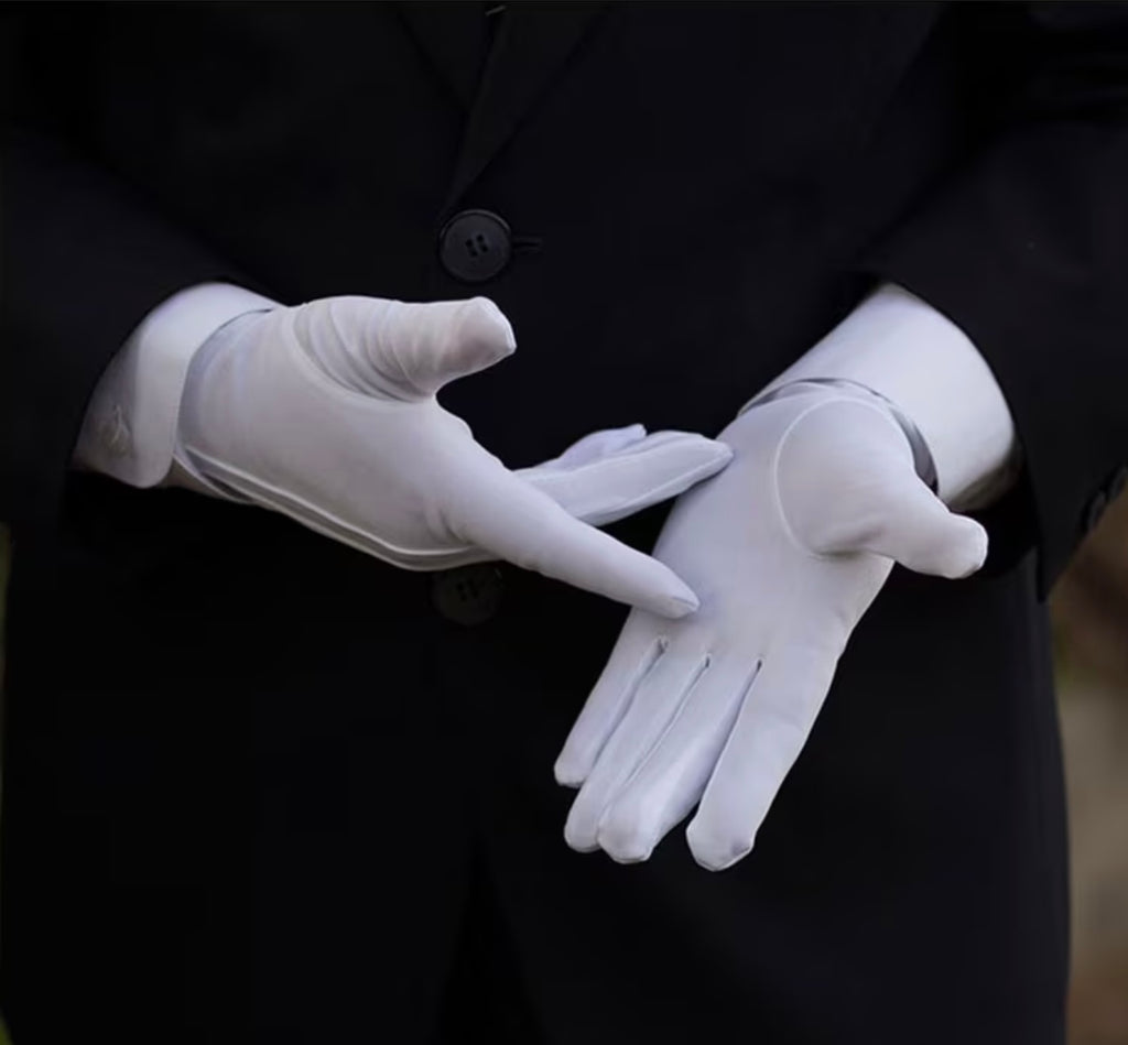 White Phantom Gloves