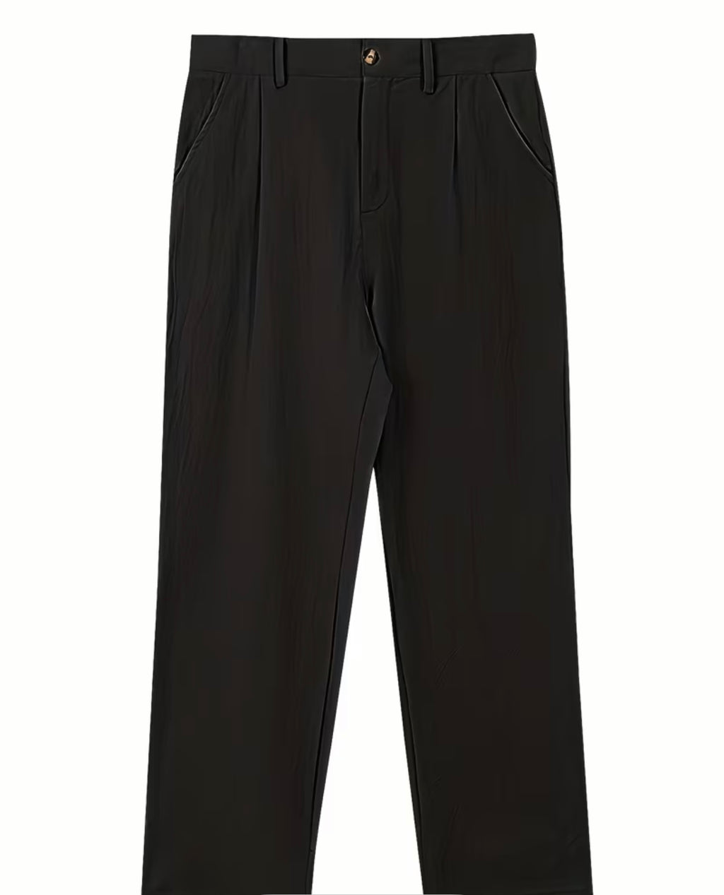 Brown Country Club Style Linen Pants